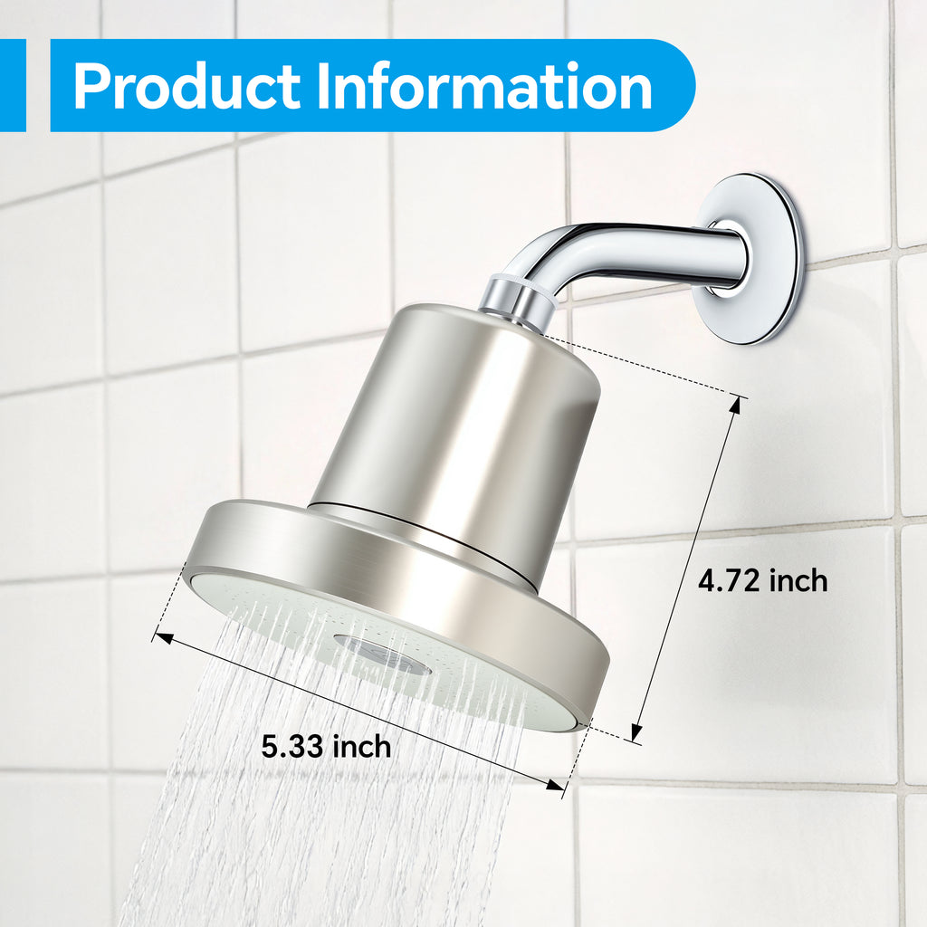 Dual-Flow Shower Filter