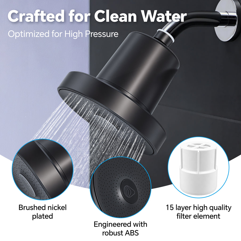 Dual-Flow Shower Filter