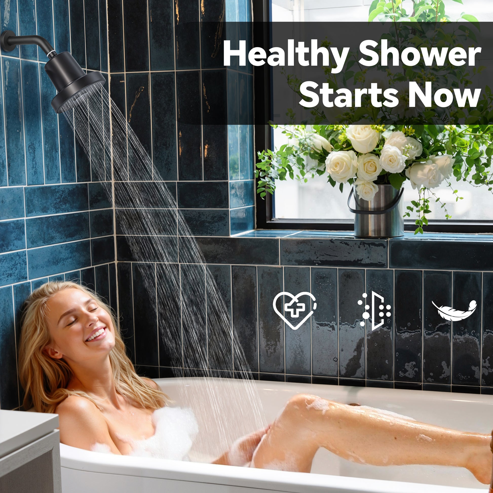 Dual-Flow Shower Filter